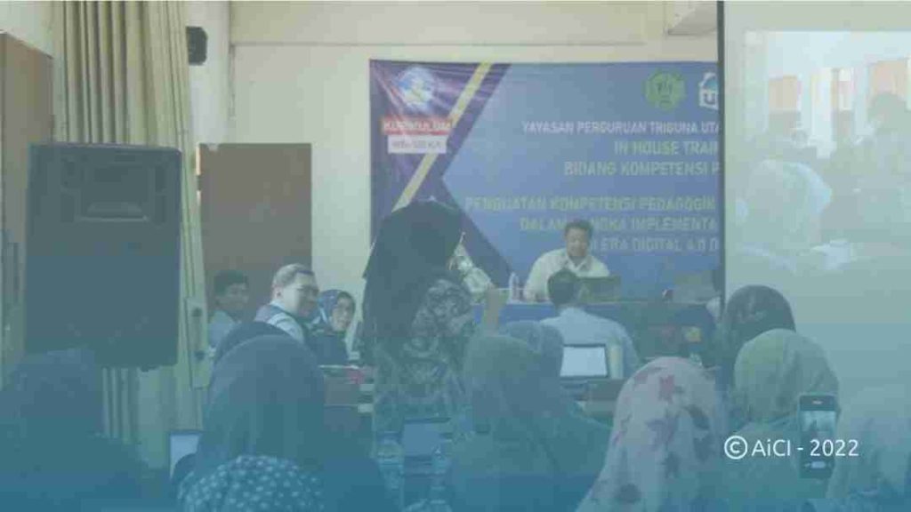 AiCI memfasilitasi Pelatihan AI untuk guru di Sekolah Triguna Utama