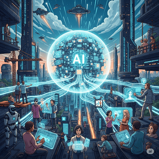 06. Ilustrasi masa depan AI