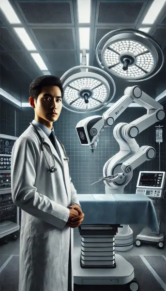2. Robot bedah menawarkan presisi tinggi dan mengurangi risiko infeksi dalam membantu dokter bedah