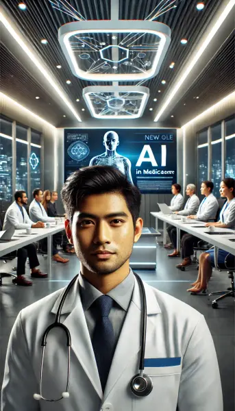 4. Penggunaan AI memerlukan perubahan dalam pelatihan dan peran tenaga kesehatan dan dokter