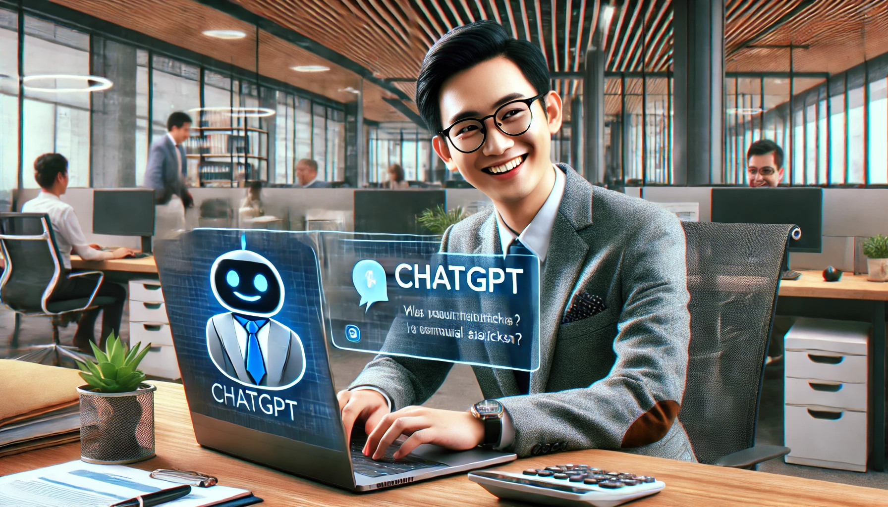Gunakan ChatGPT sebagai asisten pribadi Anda yang siap membantu kapan saja.