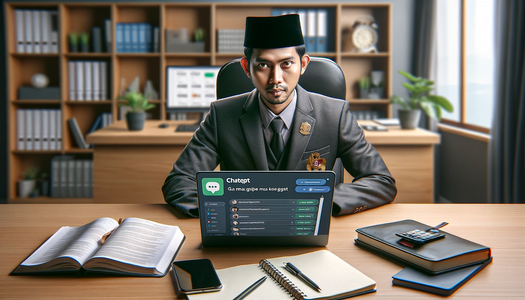 Ilustrasi Cara menggunakan ChatGPT