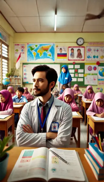 6. Seorang pendidik yang sedang melakukan observasi terhadap siswa di kelas