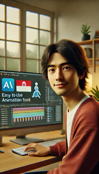 4. AI memungkinkan siapa saja membuat animasi tanpa pengetahuan teknis