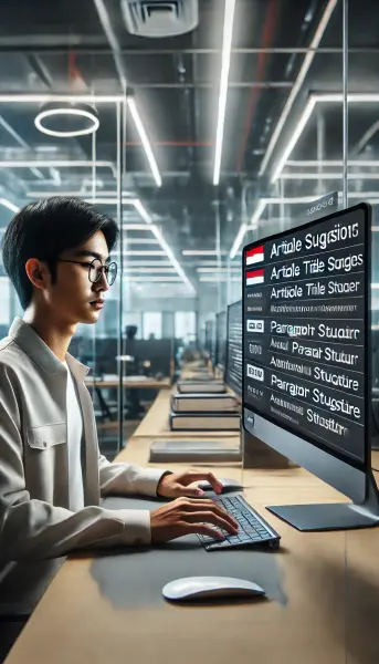 4. Alat AI Bisa Memberikan Saran Judul dan Struktur Artikel yang Efektif