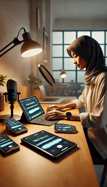 4. Dengan teknologi TTS, Anda dapat menghemat waktu dan tenaga dalam pembuatan konten suara