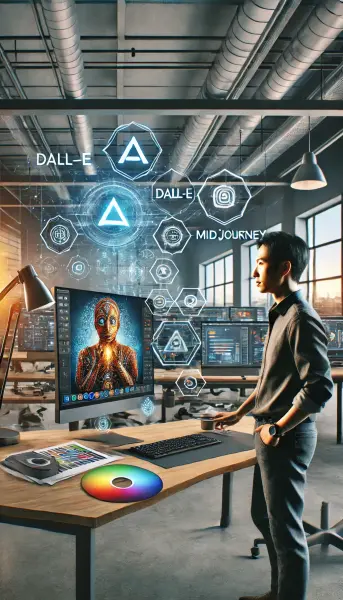 5. Beberapa Alat AI yang Populer untuk Membuat Gambar Adalah DALL-E, Midjourney, dan Stable Diffusion