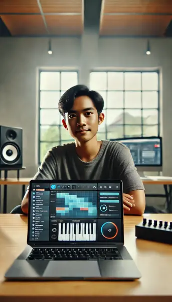 6. Pengguna Bisa Memulai Membuat Lagu dengan Menggunakan Platform AI yang Tersedia Secara Online