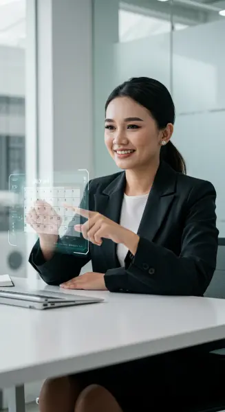1. Asisten virtual AI dapat membantu dalam mengelola jadwal harian