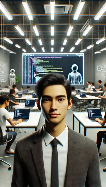 1. Sekolah Coding dan AI Mengajarkan Keterampilan yang Sangat Dibutuhkan di Dunia Kerja Modern