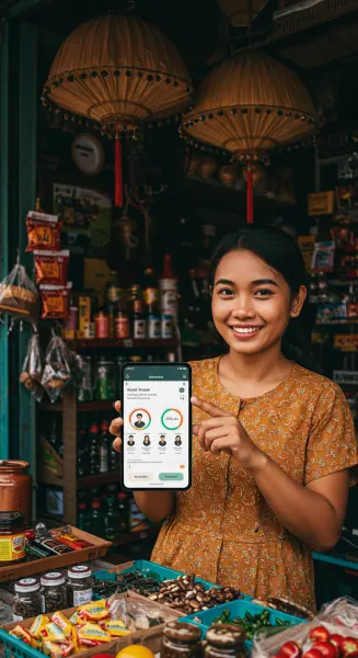 2. Dengan AI, UMKM dapat menganalisis data pelanggan untuk pengambilan keputusan yang lebih baik