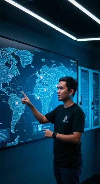 3. Aksesibilitas global dengan jaringan server yang tersebar