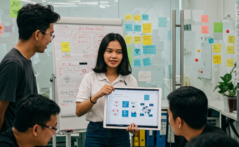 Mempercepat waktu pengembangan aplikasi AI