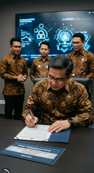 4. Menetapkan kebijakan perlindungan data yang ketat