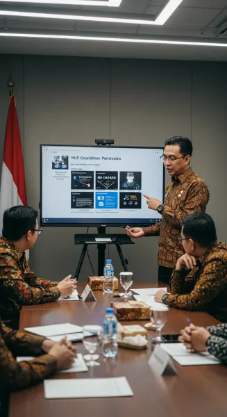 5. Kolaborasi antara pemerintah dan sektor swasta diperlukan untuk memaksimalkan manfaat NLP