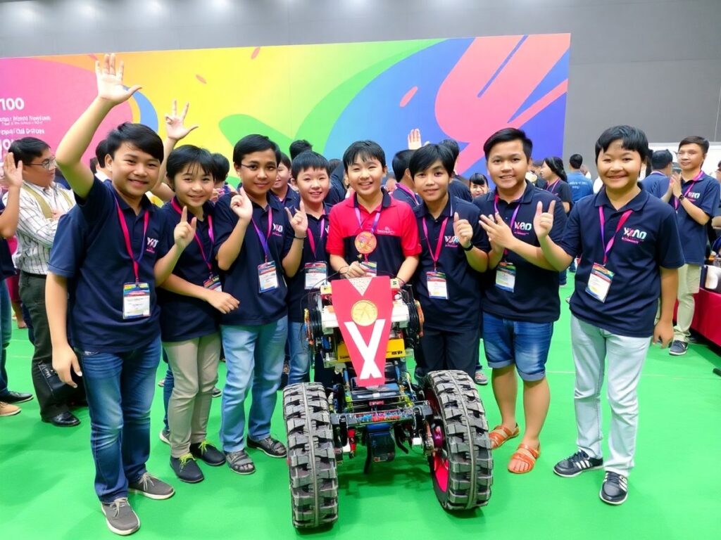 Keberhasilan Tim Indonesia di Lomba Robot Internasional