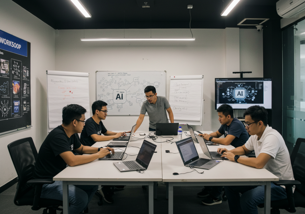 Lembaga pelatihan coding dan AI membantu siswa mengembangkan kemampuan berpikir kritis