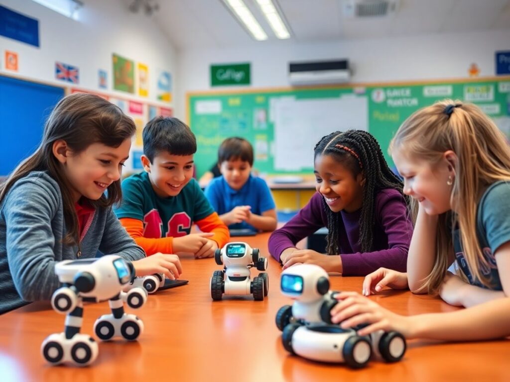 Manfaat Robot Pembelajaran di Sekolah