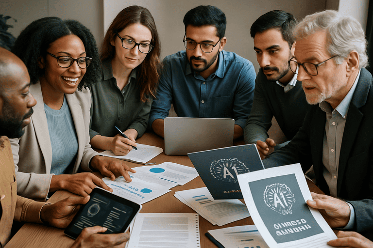 Collaboration Between Educators, Tech Experts, and Ethicists to Develop AI Curriculum