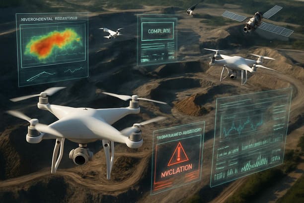Visualisasi data geologi AI untuk analisis mineral