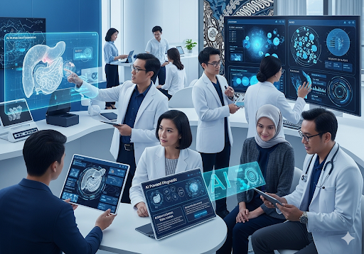 1. AI dalam Diagnosis dan Penemuan Penyakit