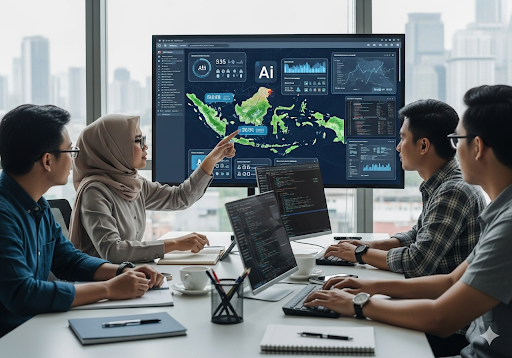 1. Analisis Data Geospasial dan Demografi dengan AI