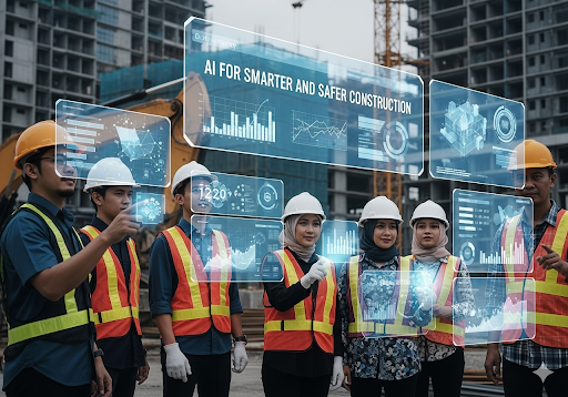 2. AI untuk Konstruksi yang Lebih Cerdas dan Aman