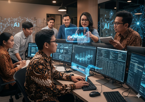 2. Analisis Data Kompleks dan Pemodelan Prediktif AI