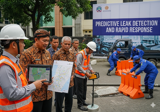2. Deteksi Kebocoran Prediktif dan Respons Cepat