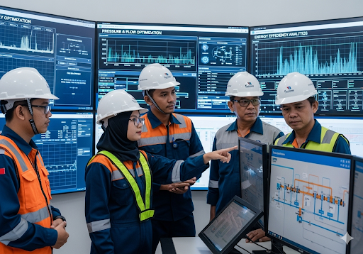 3. Optimasi Tekanan dan Aliran untuk Efisiensi Energi