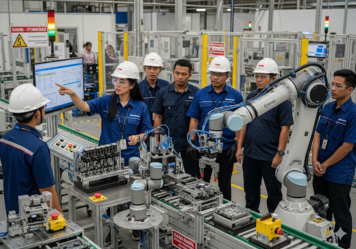 3. Otomatisasi dan Robotika untuk Mengurangi Risiko
