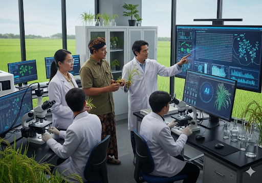 5. Pengembangan Varietas Tahan Penyakit dengan AI